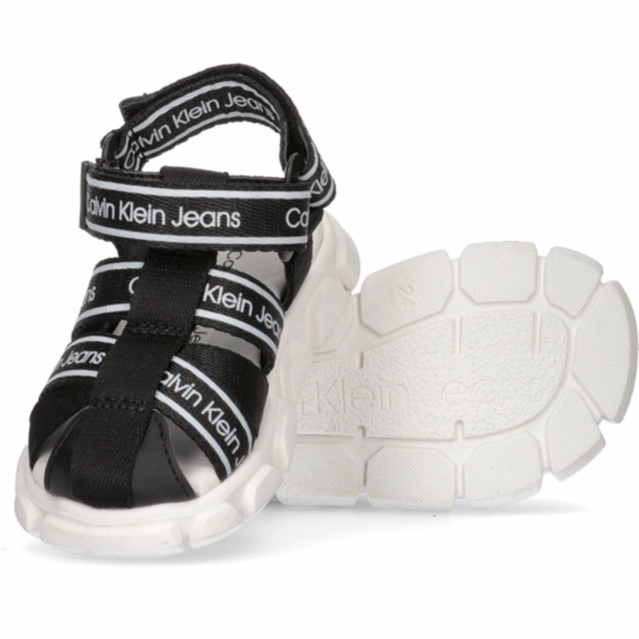 Stylish Calvin Klein Sandal Black Finest