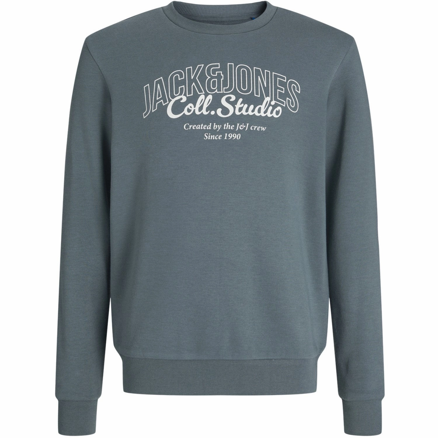 Jack & Jones Junior Stormy Weather Big Print Jjmakoto Sweat Crew Neck Jnr Attractive Durable