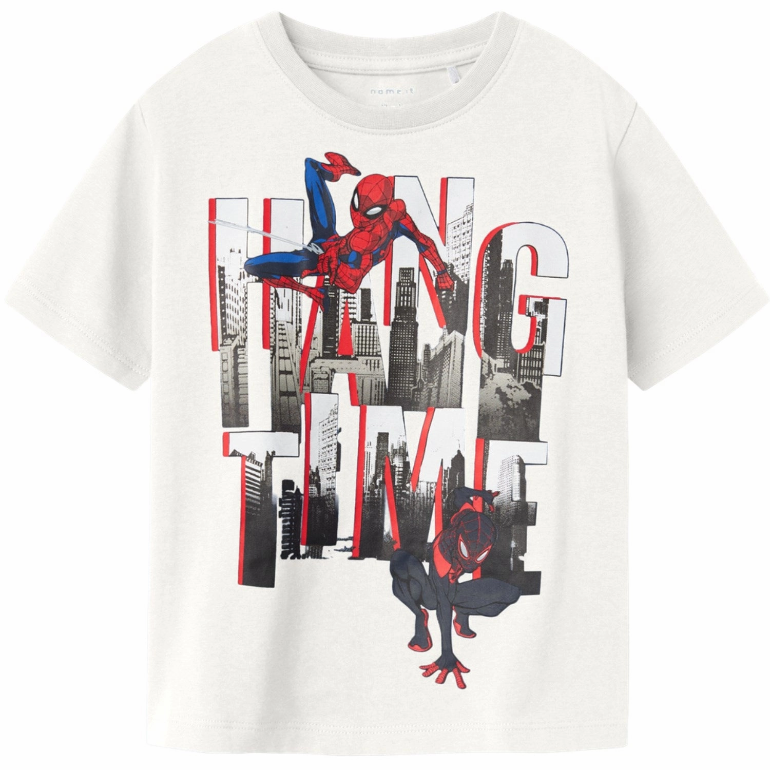 Name It Cloud Dancer Ust Spiderman Regular T-Shirt Marvel Valuable Enchanting