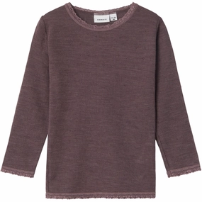 Creative Name It Sparrow Wang Wool Needle Blouse Solid Noos Responsible