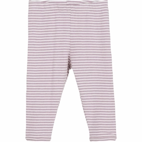 Creative Serendipity Lilac/Offwhite Leggings Stripe Desirable