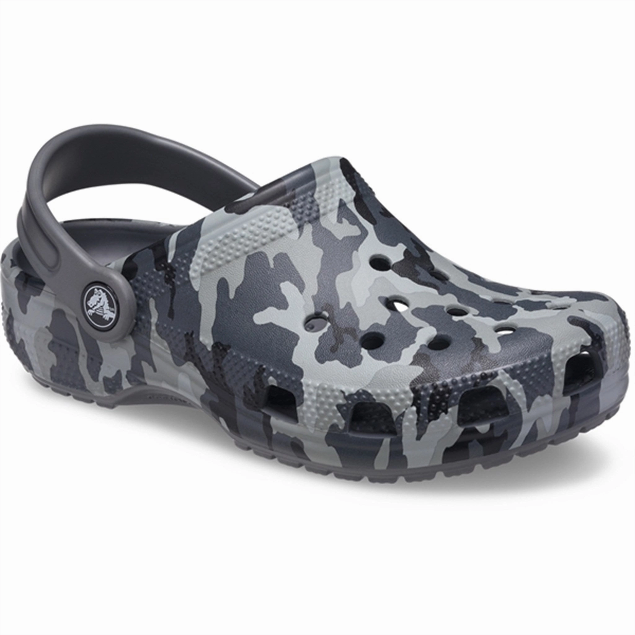 Crocs Classic Camo Clog Black/Grey Luxury shoes