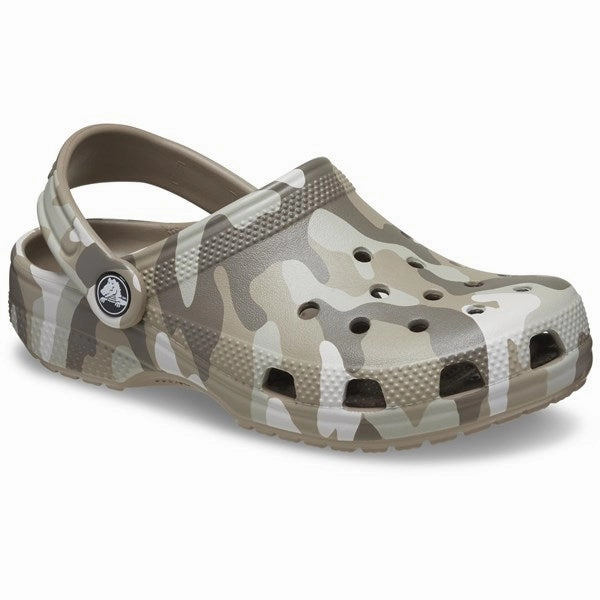 Crocs Classic Camo Clog Mushroom/Multi Limited edition shoes
