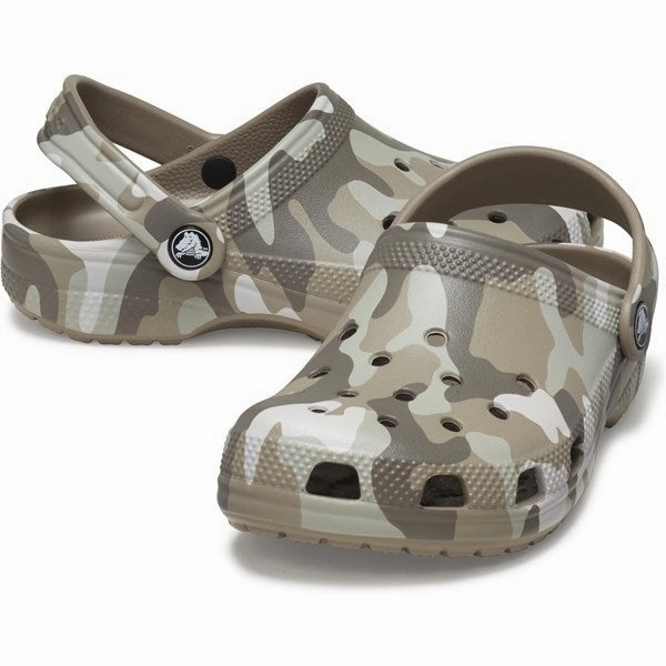 Crocs Classic Camo Clog Mushroom/Multi Limited edition shoes