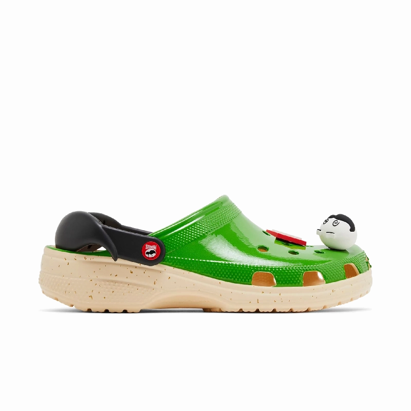 Crocs Classic Clog Pringles Blue Green Luxury essentials