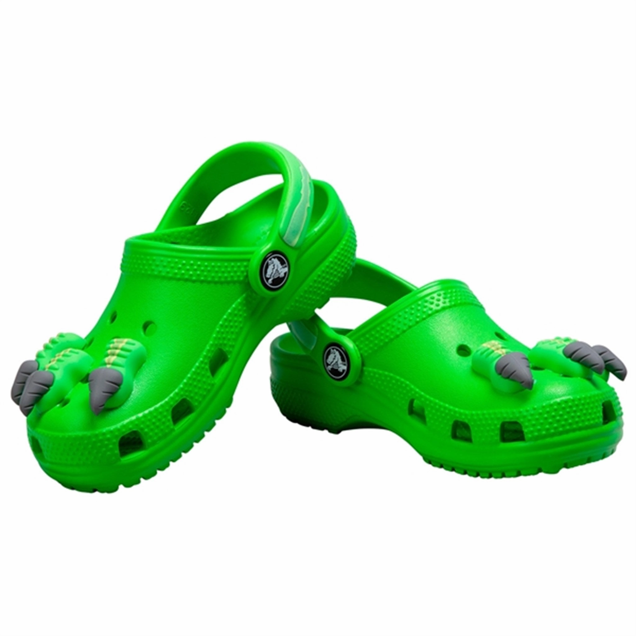 Crocs Classic I AM Dinosaur Clog Green Slime Minimalist shoes