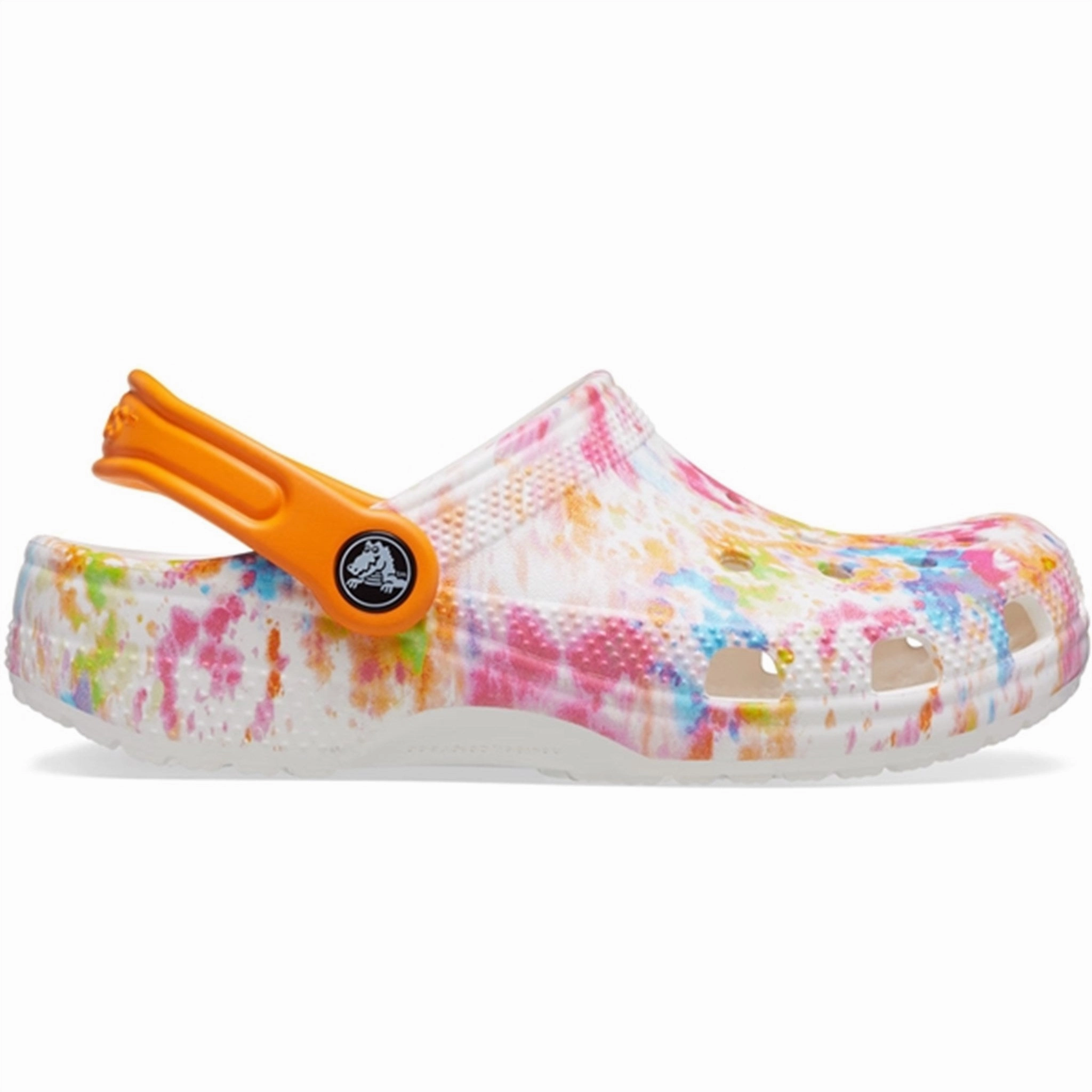 Noble Crocs Classic TieDye Graphic Clog Orange Zing/Multi Elegance