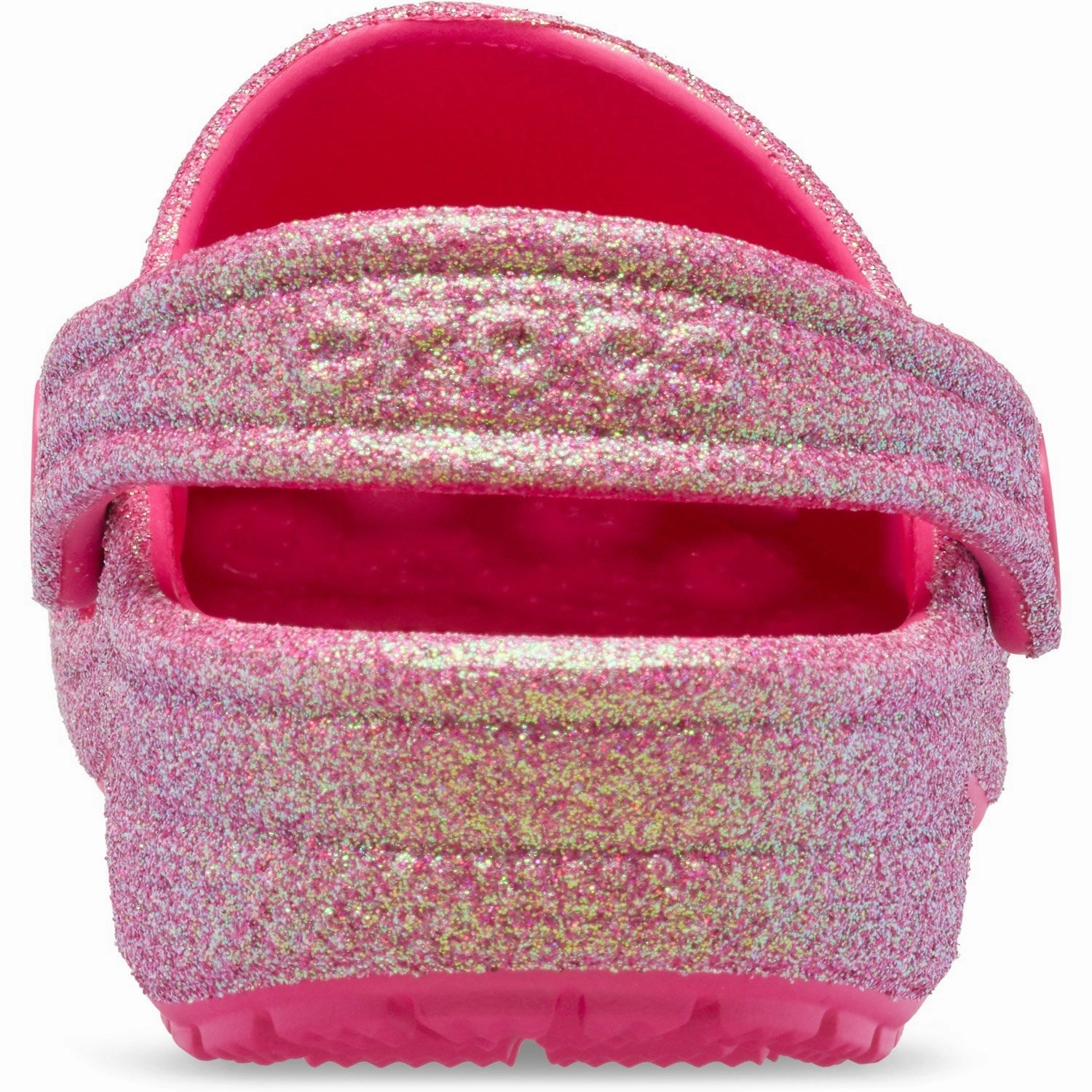 Crocs Dragon Fruit Classic Iridescent Glitter Clog Platform shoes