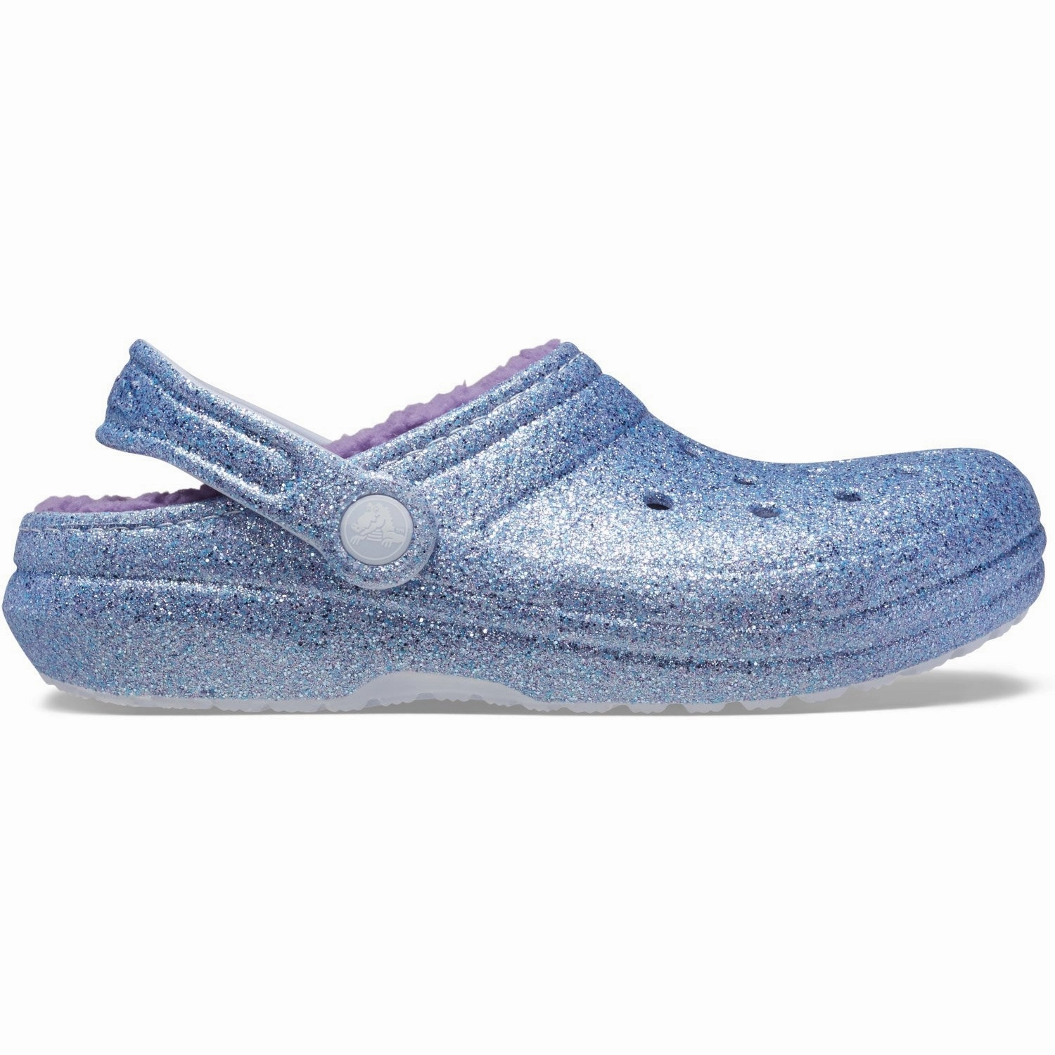Crocs Frosted Glitter Classic Lined Glitter Clog Vintage shoes