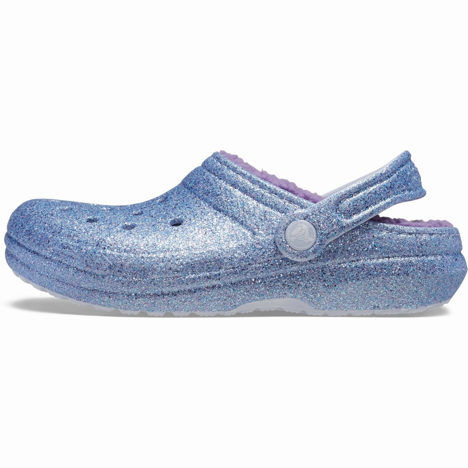 Crocs Frosted Glitter Classic Lined Glitter Clog Vintage shoes