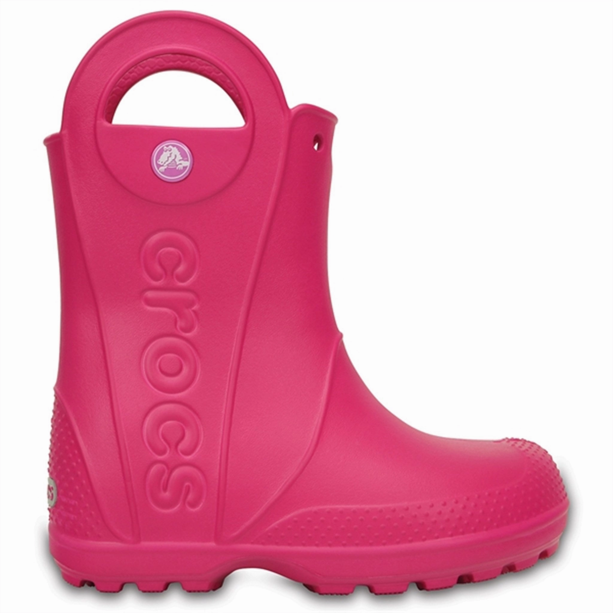 Famous Crocs Handle It Rain Boots Candy Pink Sought-after
