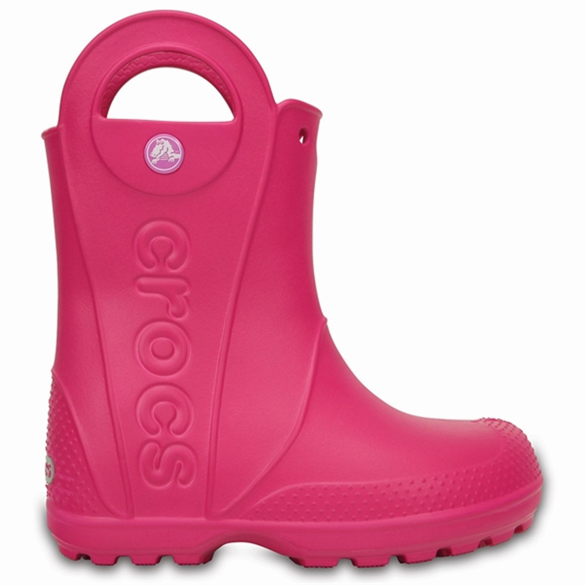 Fashion Crocs Handle It Rain Boots Candy Pink Eco-friendly