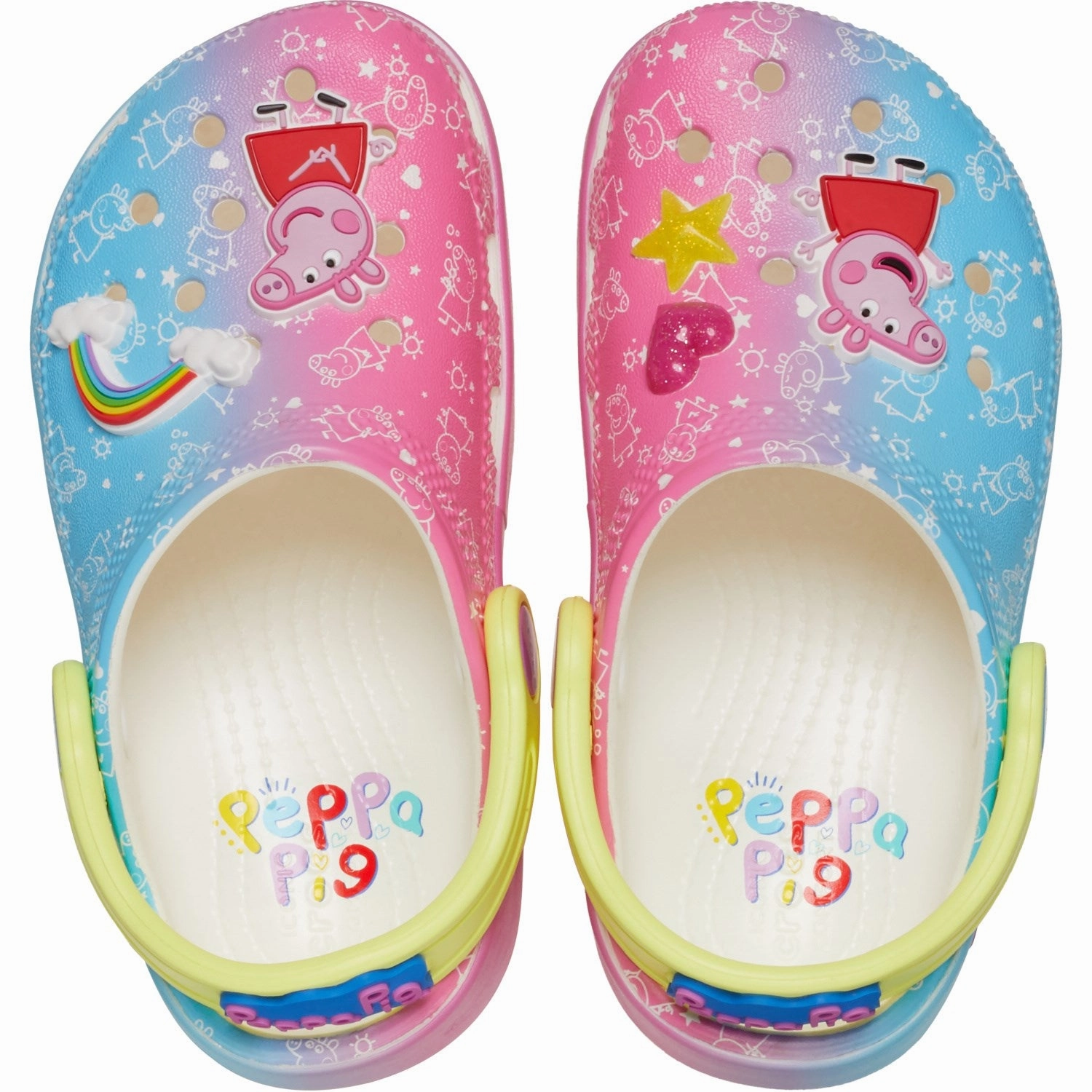 Crocs Multi Peppa Pig Classic Clog T Basketball shoes