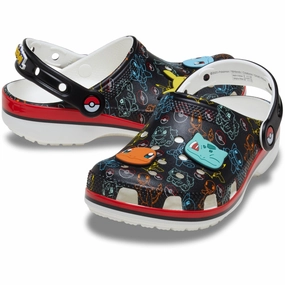 Crocs Multi Pokemon Print Classic Clog Alluring Fashion