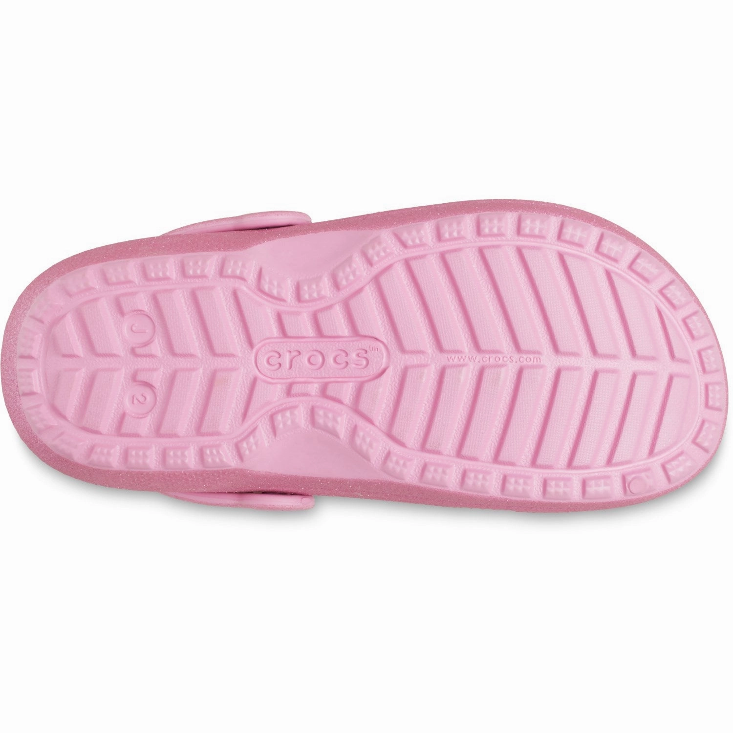 Crocs Pink Tweed Classic Lined Glitter Clog Formal shoes