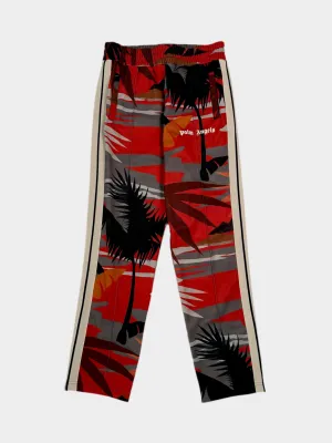 crossover new-arrivals new collection mangalsutra Pantaloni Della Tuta Effetto Acetato Con Fantasia A Palme new movie releases this week