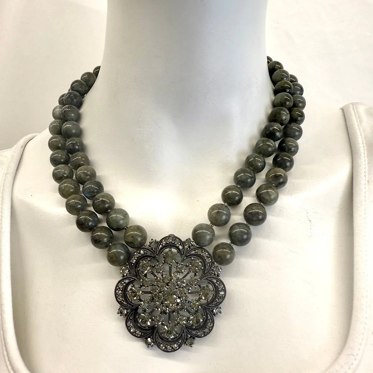Crystal Pendant Necklace