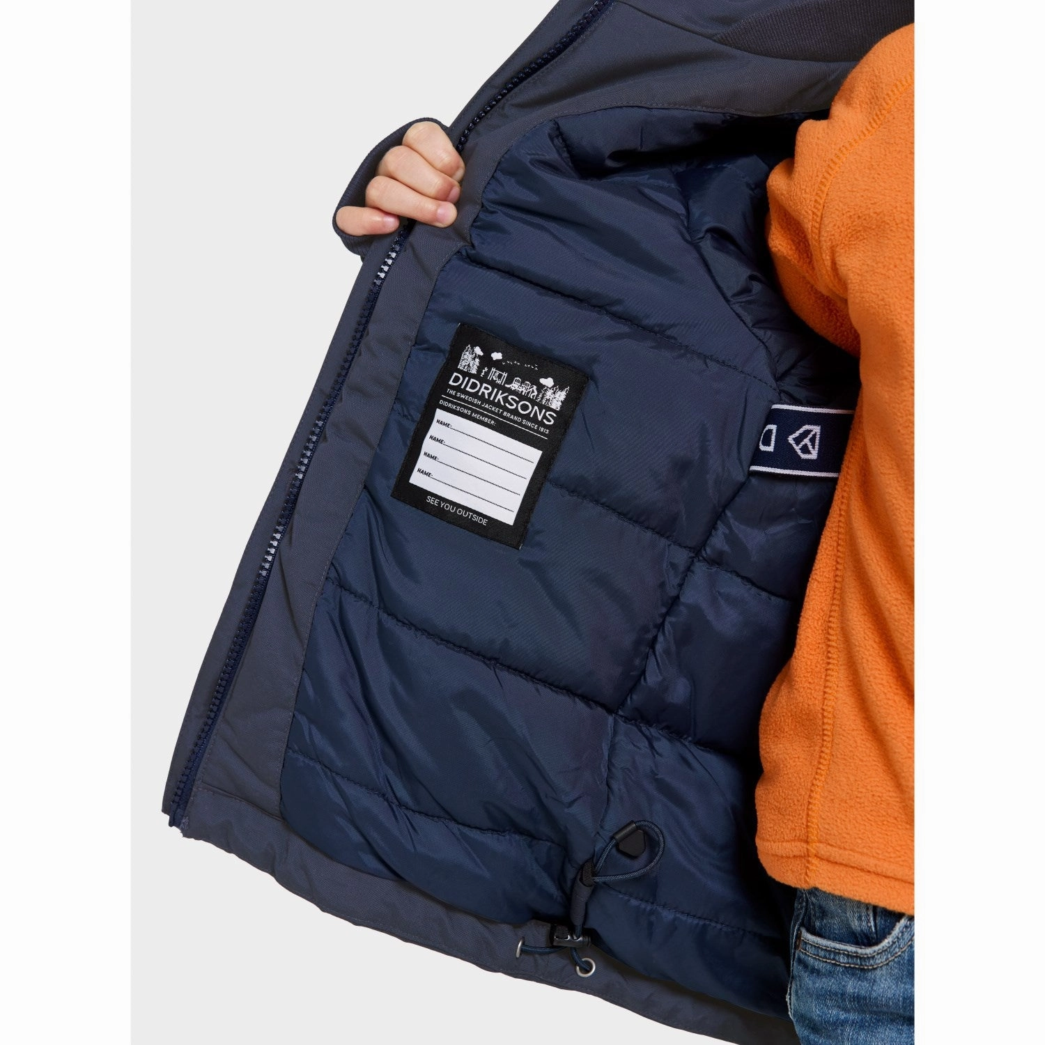 Cuff Didriksons Navy Bjrven Kids Parka 3