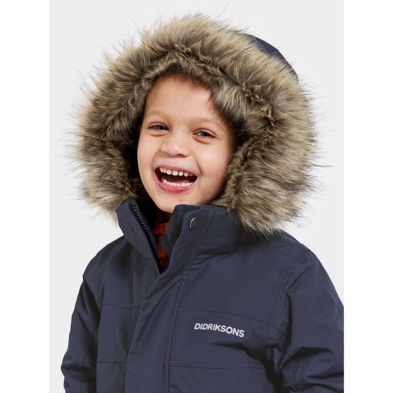 Cuff Didriksons Navy Bjrven Kids Parka 3