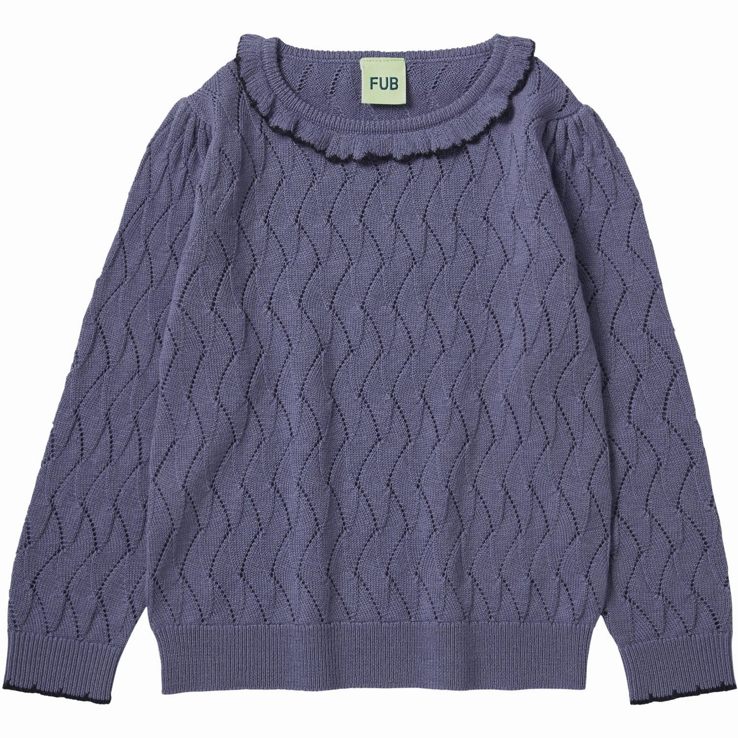 Cuff FUB Dusty Violet Pointelle Tee L/S Exclusive