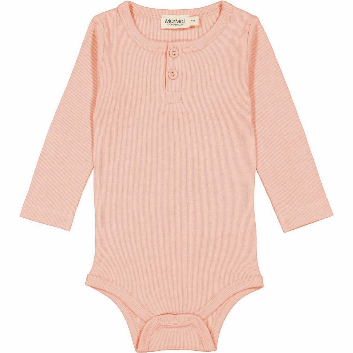 Cuff MarMar Modal Fine Rib Soft Coral Body Long-lasting
