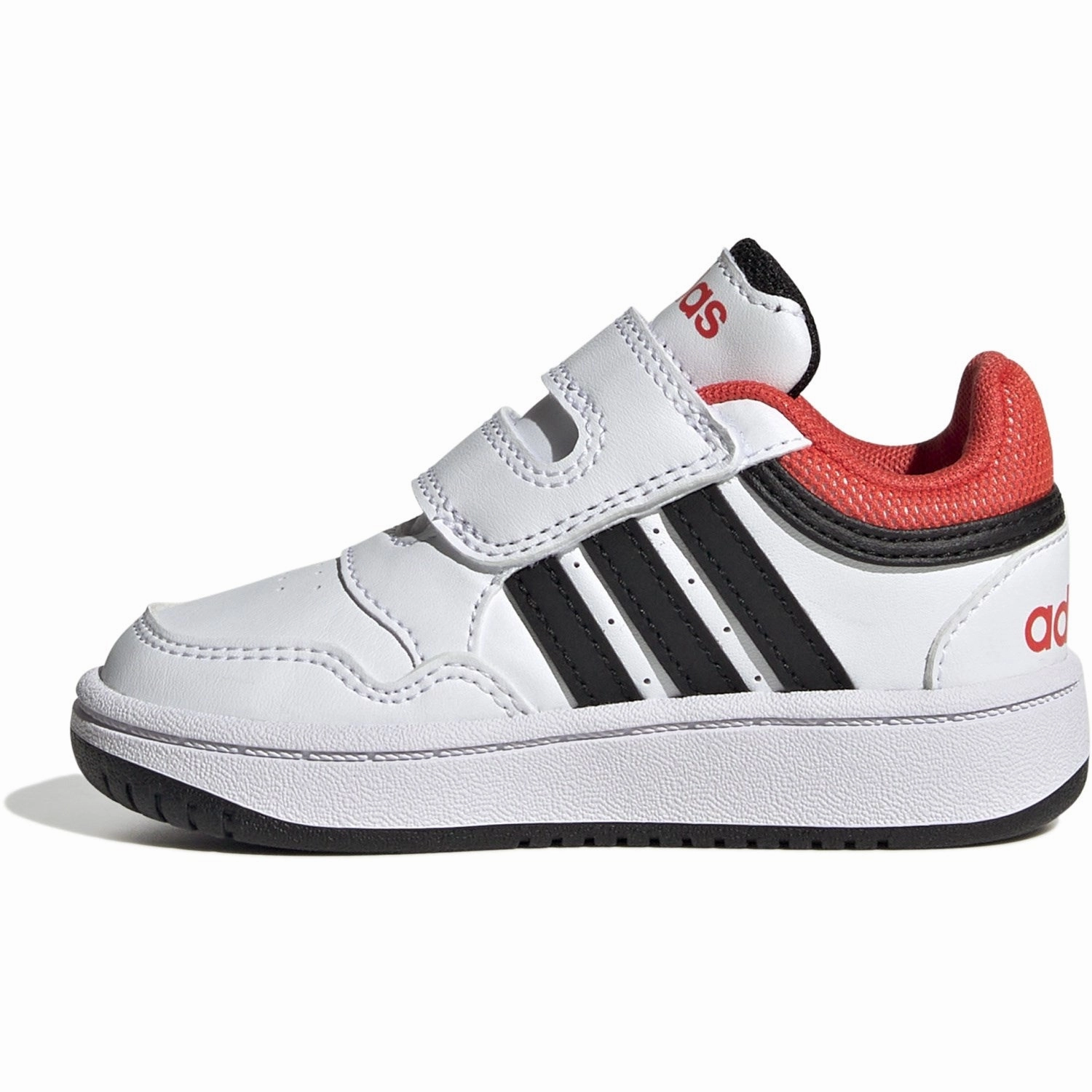 Cushioned insoles adidas Originals Ftwr White/Core Black/Bright Red Hoops 3.0 Cf I Sneakers