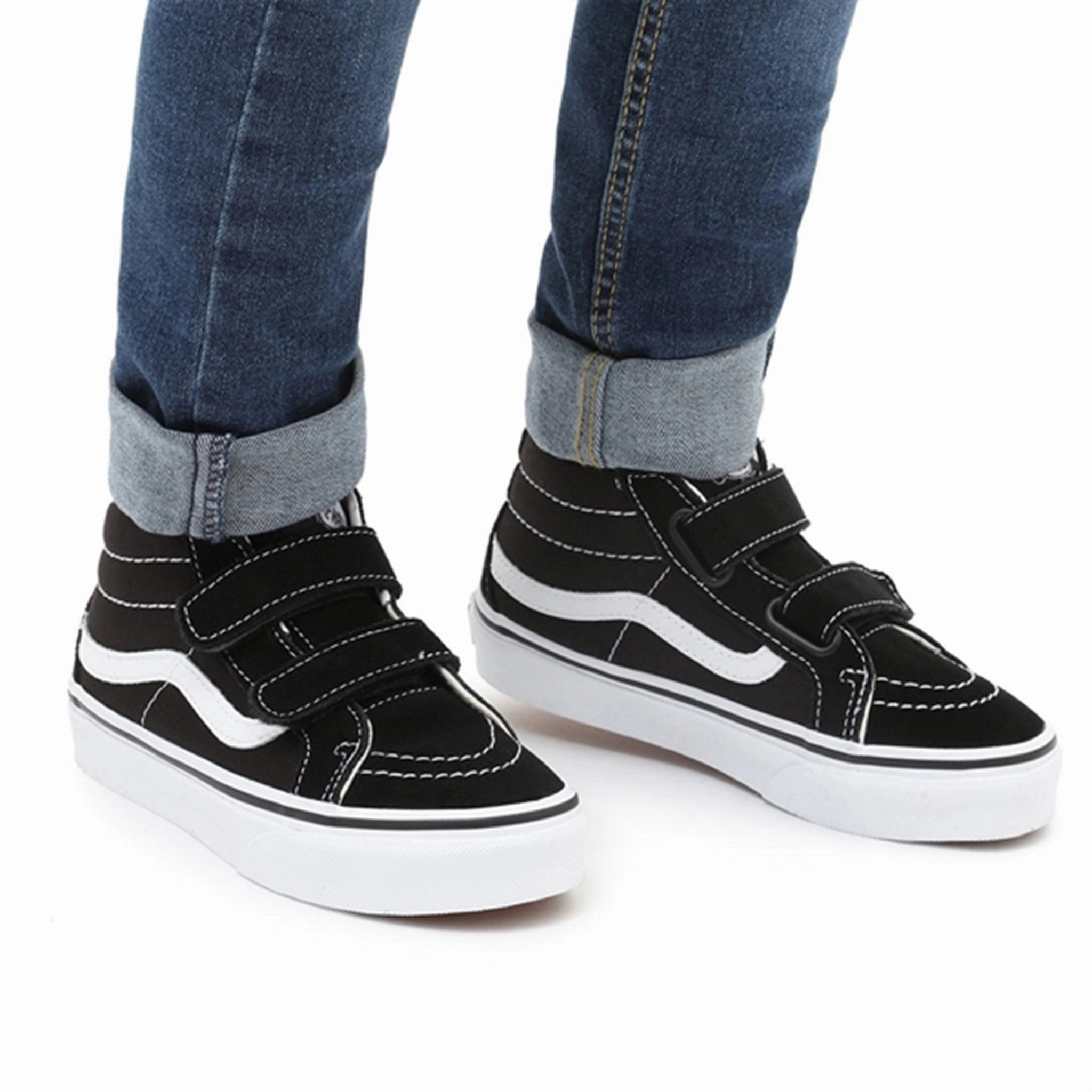 Cushioned insoles VANS SK8-Mid Reissue V Black/True White Shoes