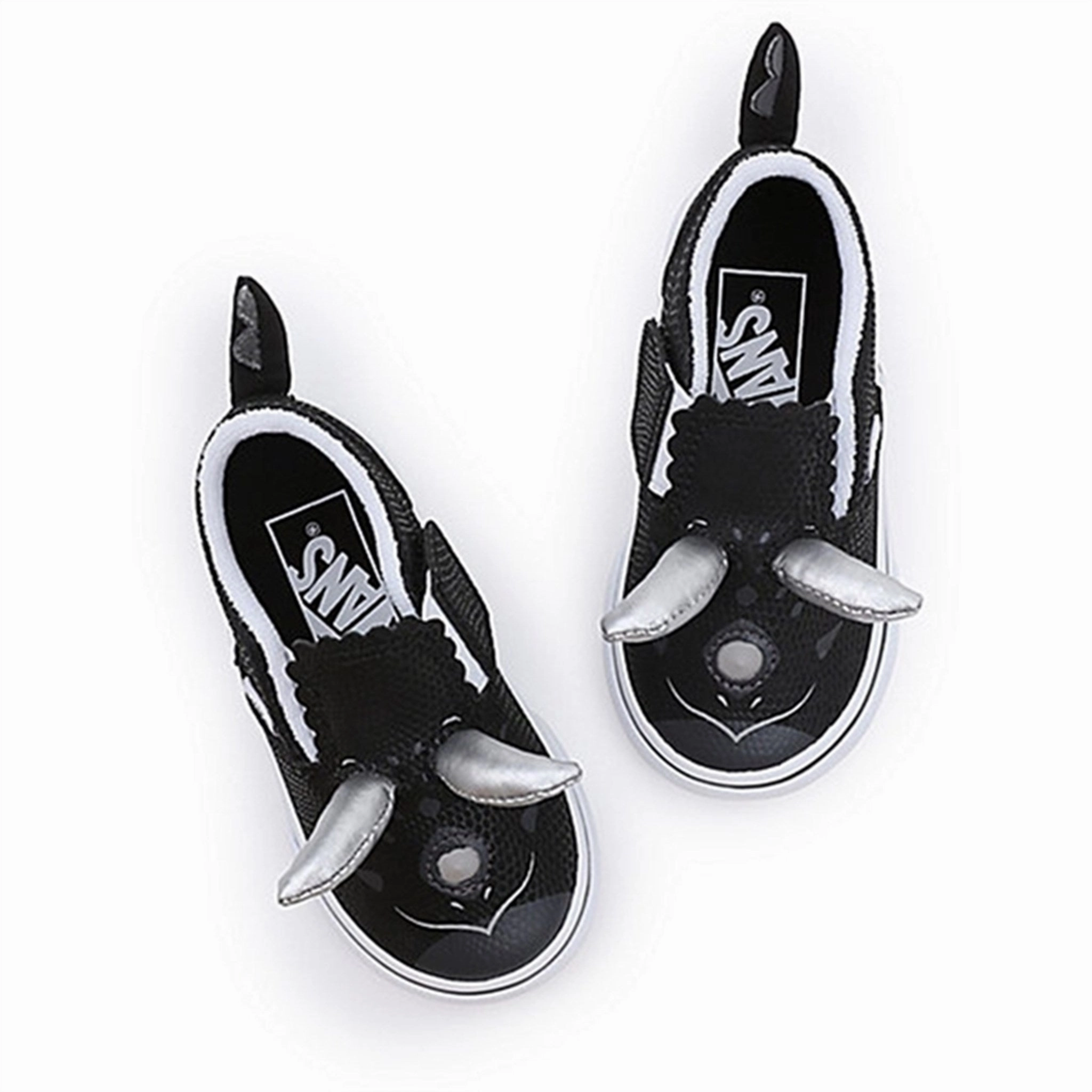 Cushioned insoles VANS TD Triceratops Slip-On V Dino Sneakers Dino Black/True White Moccasins
