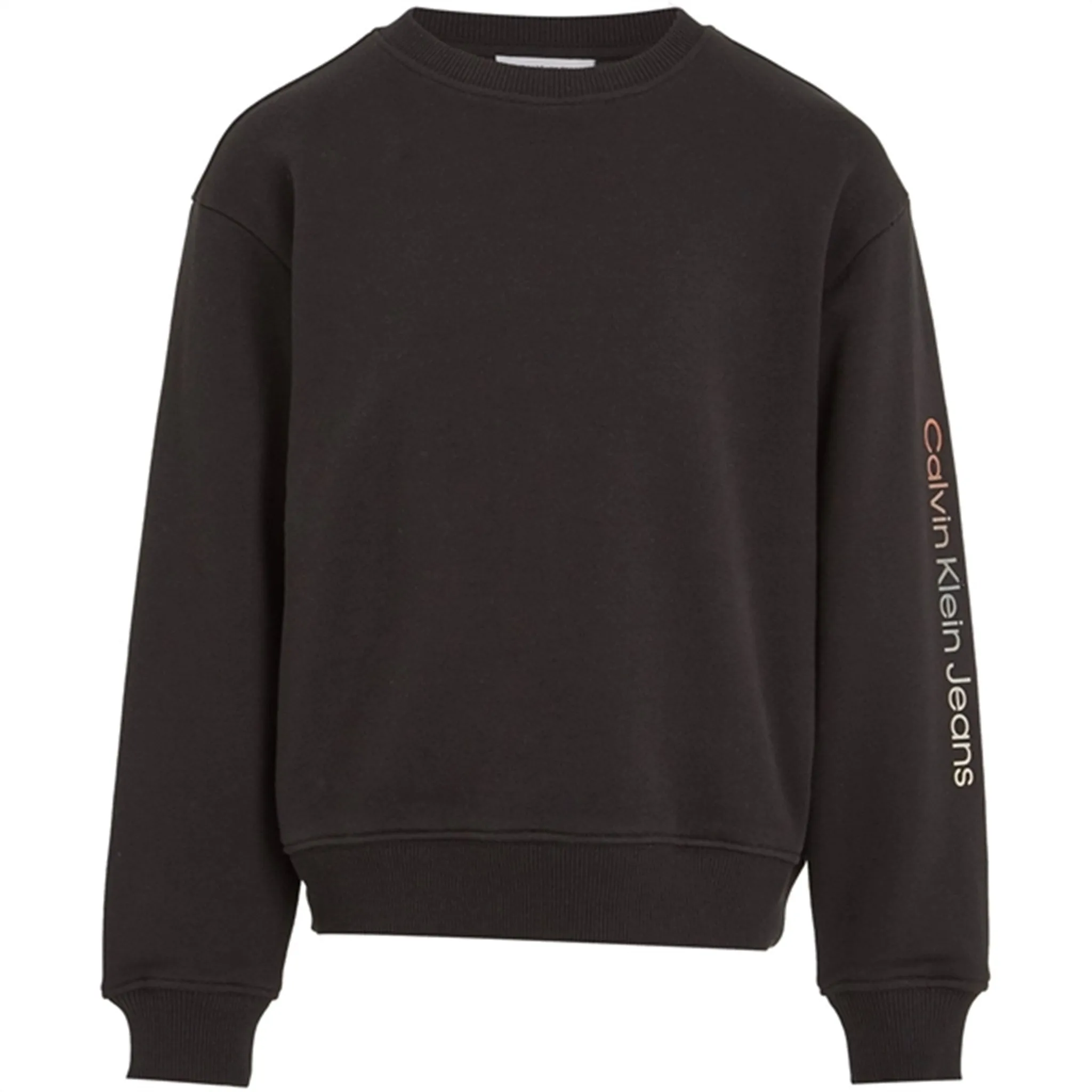 Cutting-edge Calvin Klein Gradient Institutional Sweatshirt Ck Black Renowned