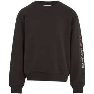 Cutting-edge Calvin Klein Gradient Institutional Sweatshirt Ck Black Renowned