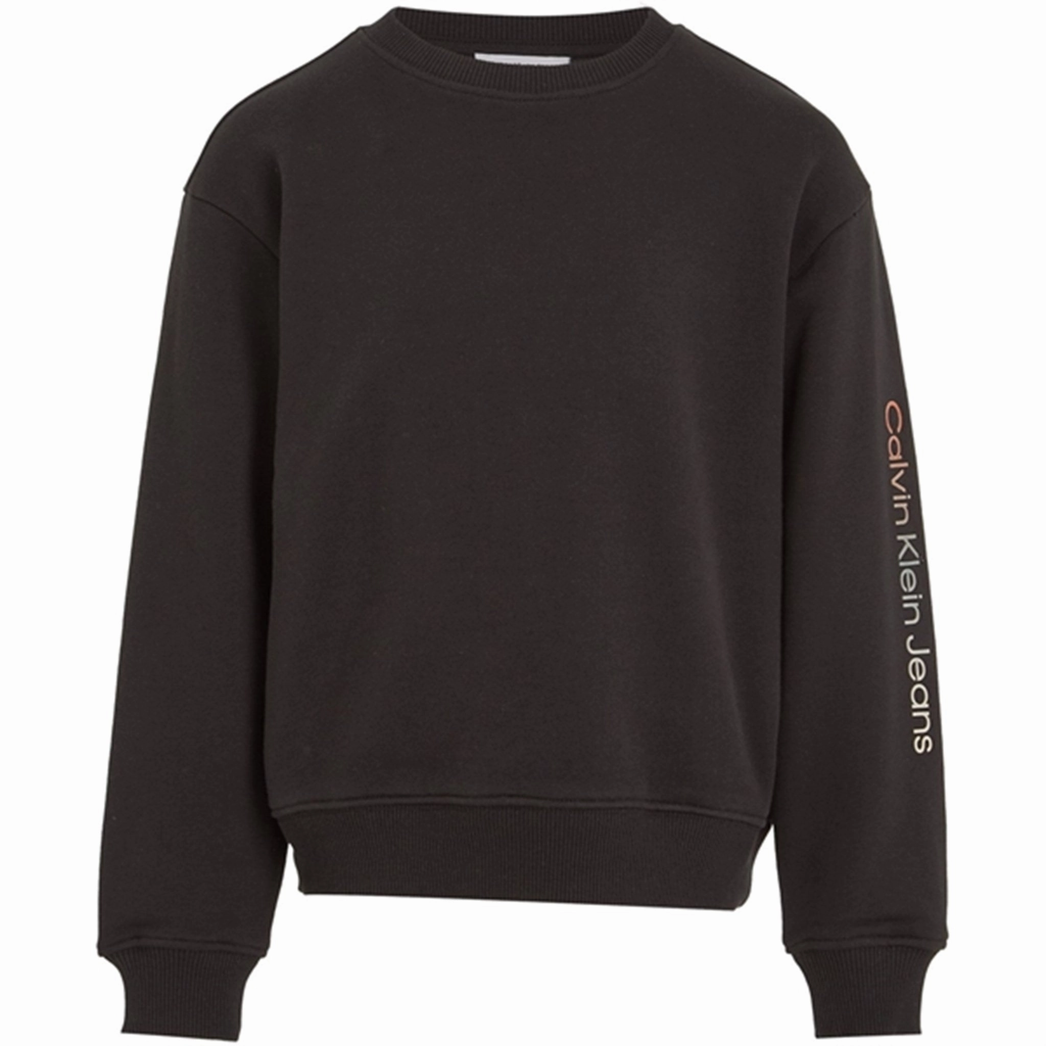 Gem Calvin Klein Gradient Institutional Sweatshirt Ck Black Impeccable