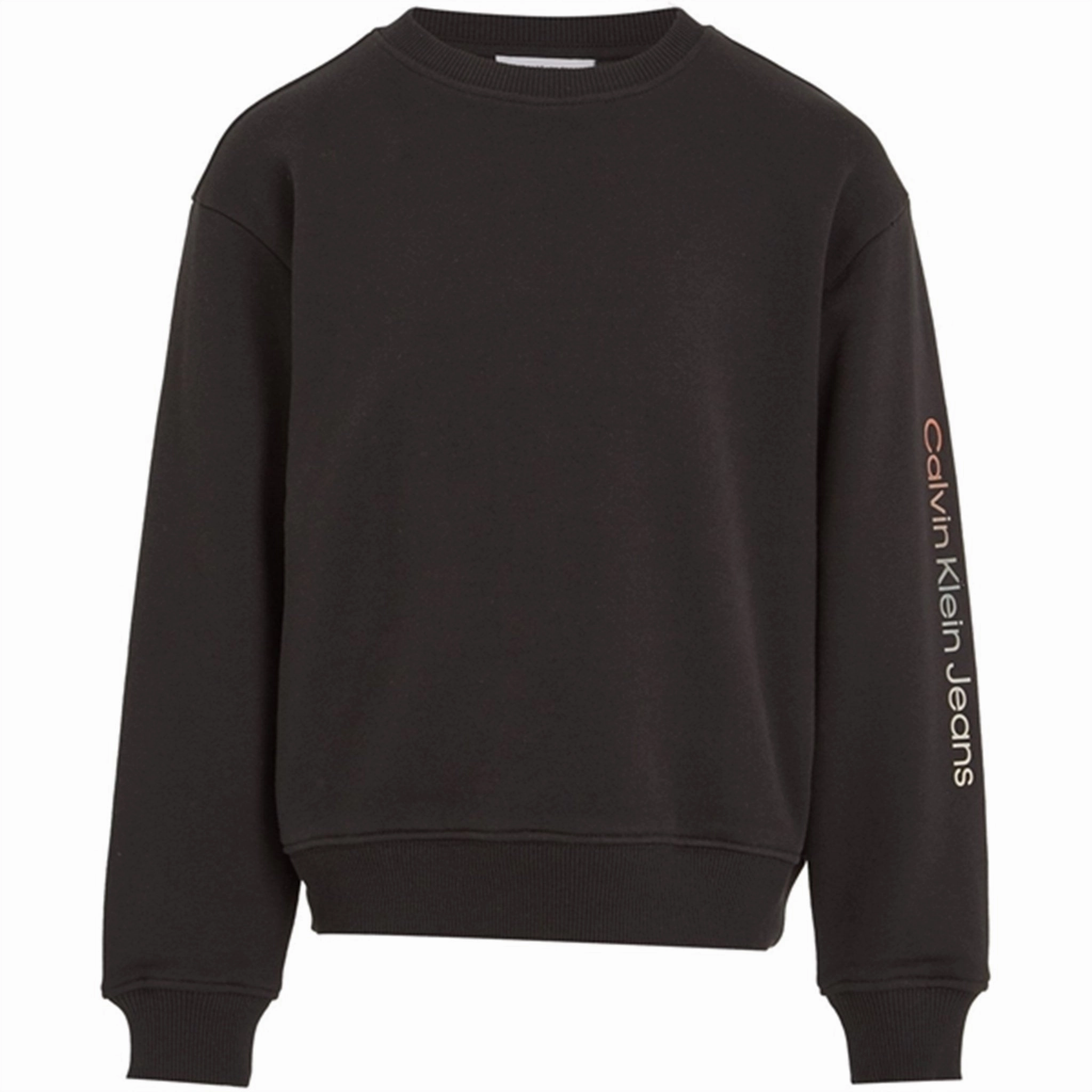 Cutting-edge Calvin Klein Gradient Institutional Sweatshirt Ck Black Renowned