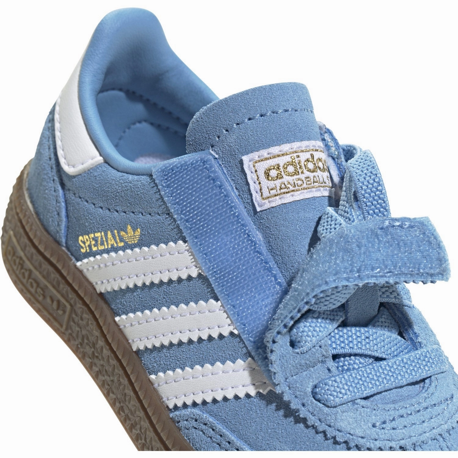 Cycling shoes adidas Originals Light Blue/Ftwr White/Gum5 Handball Spezial Cf El I Sneakers