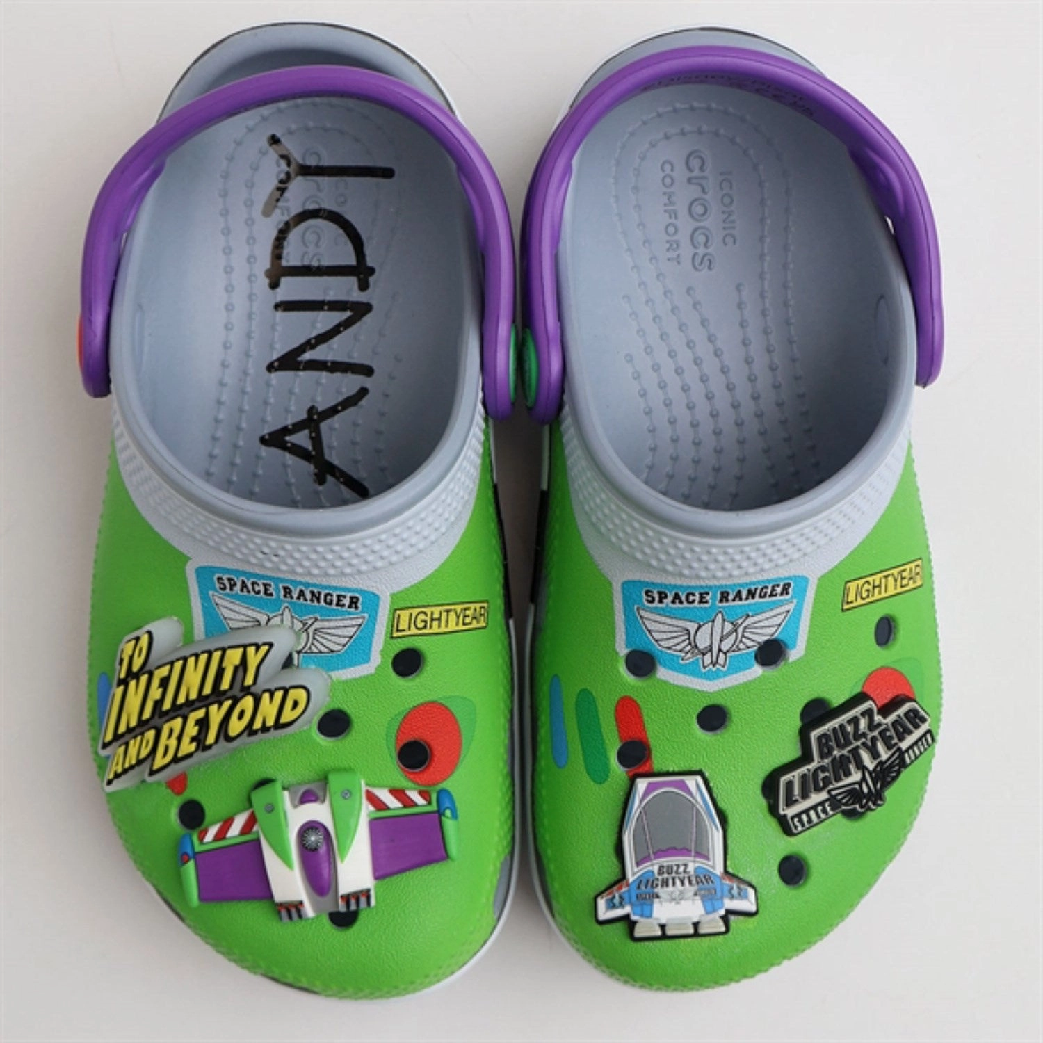 Cycling shoes Crocs Toy Story Buzz Classic Clog K Blue Grey