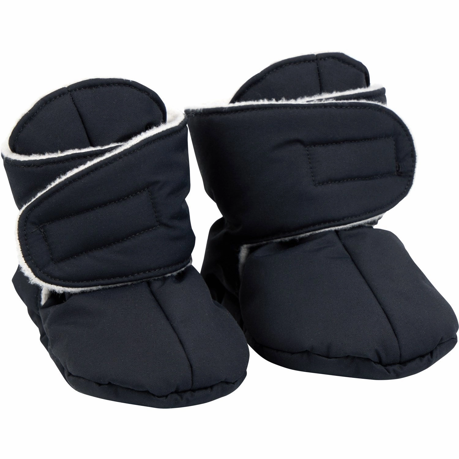 Cycling shoes Voksi Black Baby Booties-Black Light Grey Designer shoes