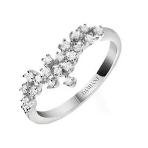 Damiani Mimosa 18ct White Gold 0.42ct Diamond Ring