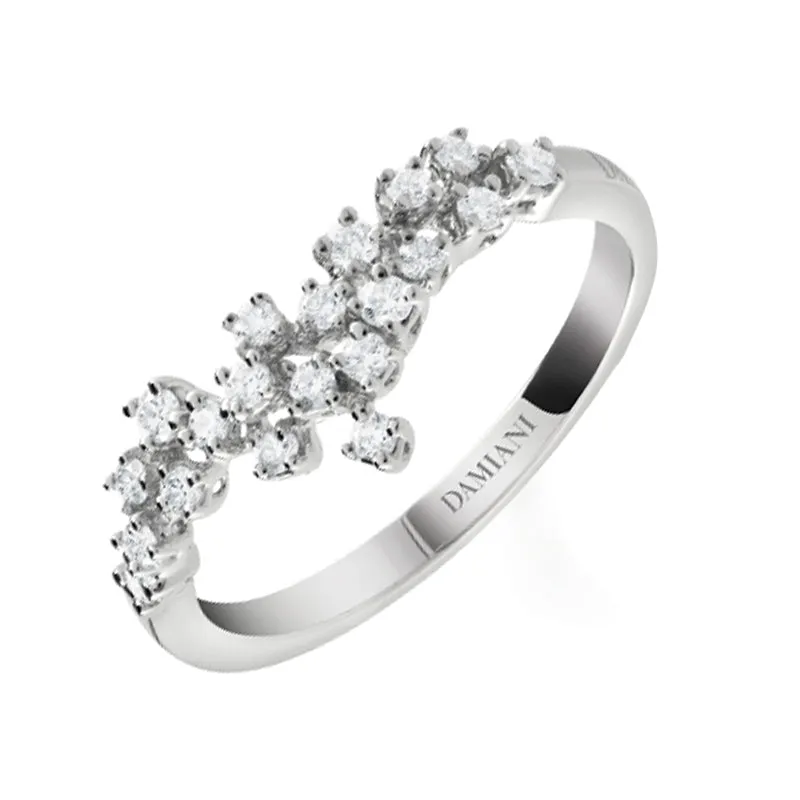 Damiani Mimosa 18ct White Gold 0.42ct Diamond Ring