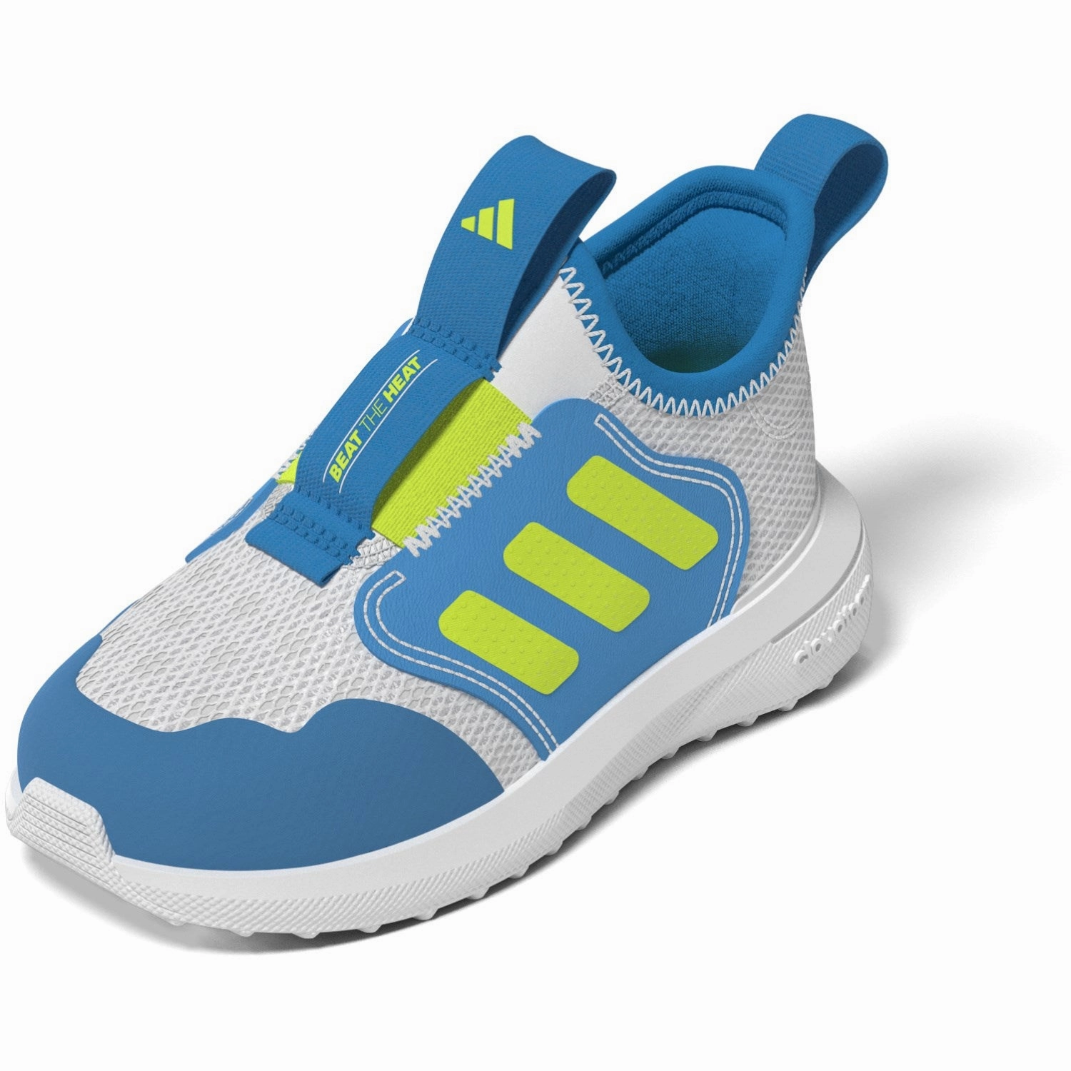 Dance shoes adidas Originals Dash Grey/Lucid Lemon/Solar Blue Tensaur Comfort Ac I Sneakers