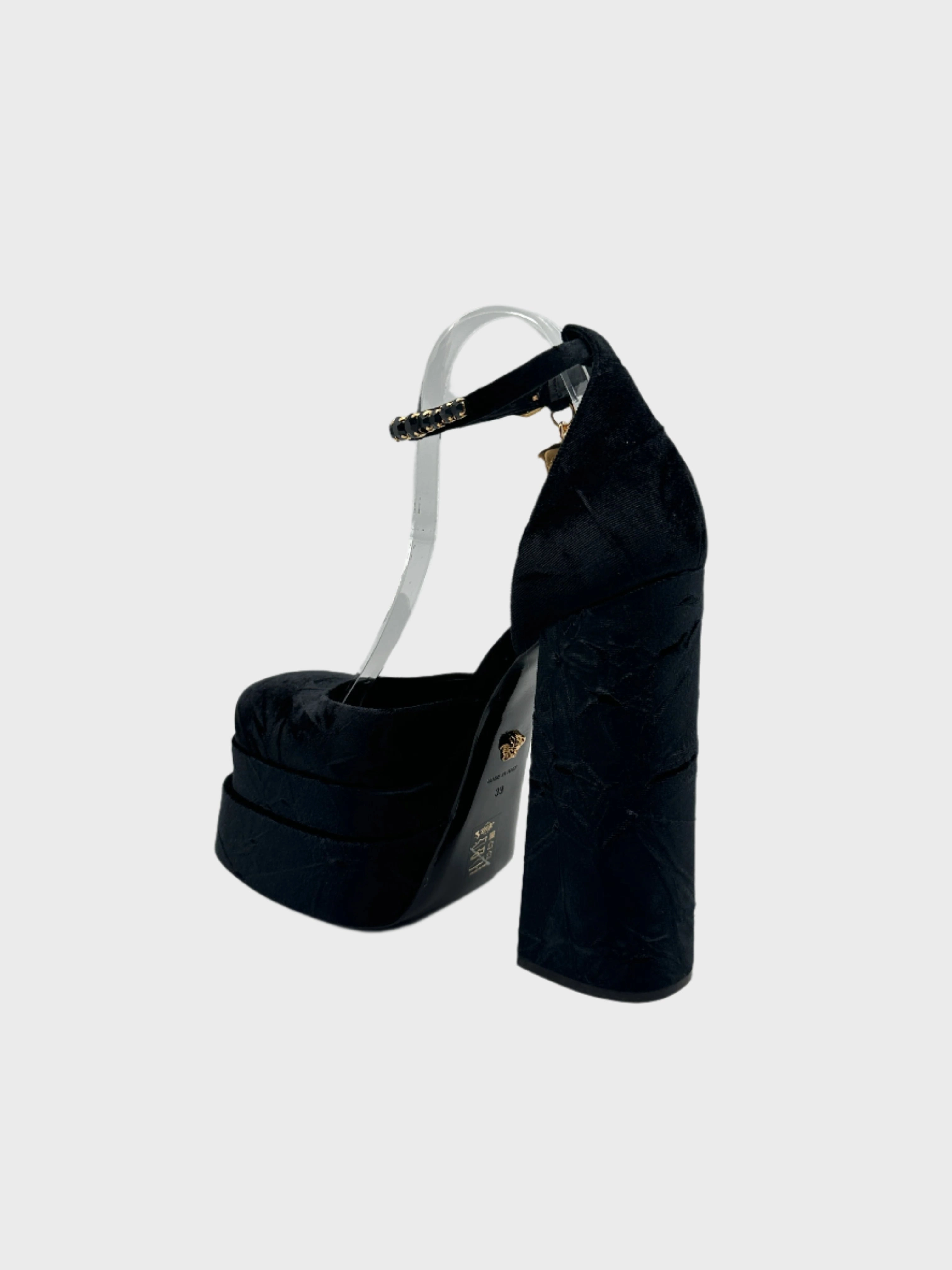 Dcollet In Velluto Nero Con Plateau E Cinturino Gioiello new arrivals pullu elbise new arrivals elbise renkli