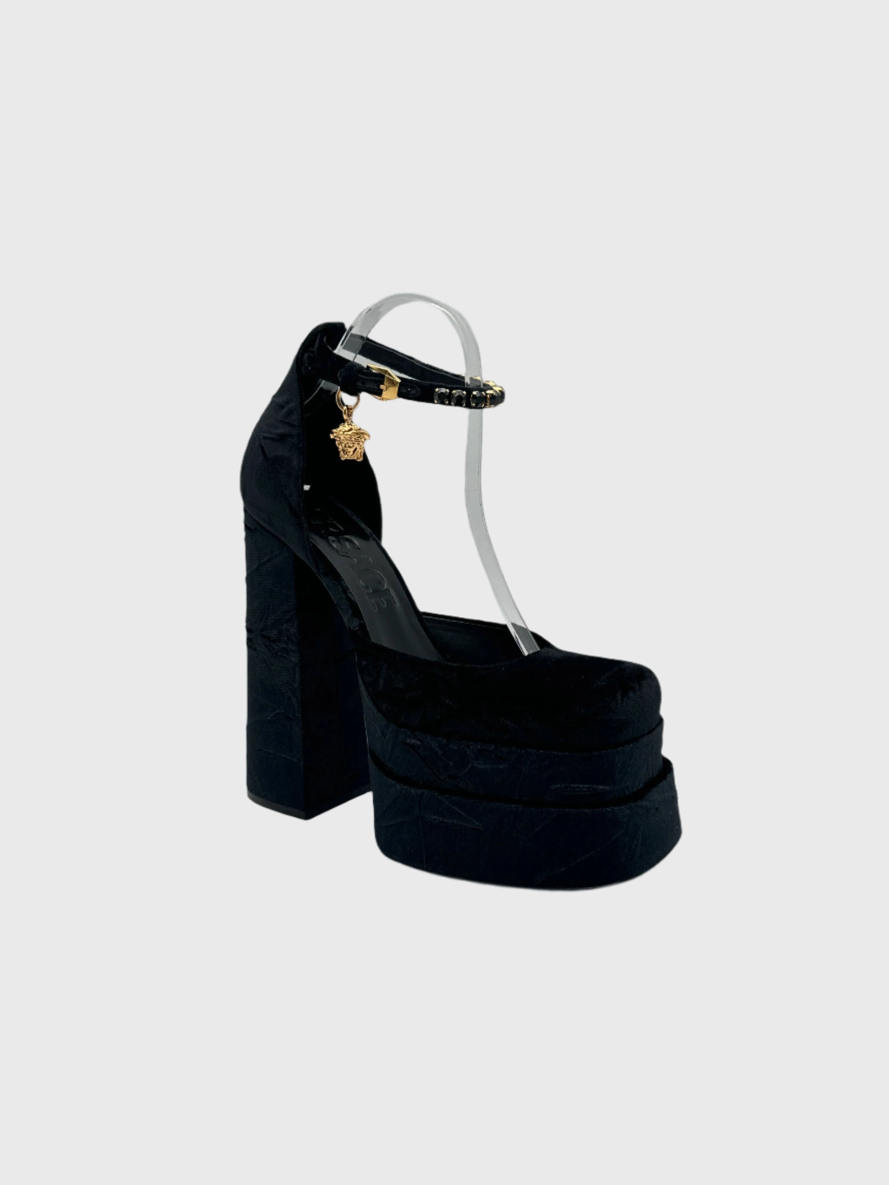 Dcollet In Velluto Nero Con Plateau E Cinturino Gioiello new arrivals pullu elbise new arrivals elbise renkli