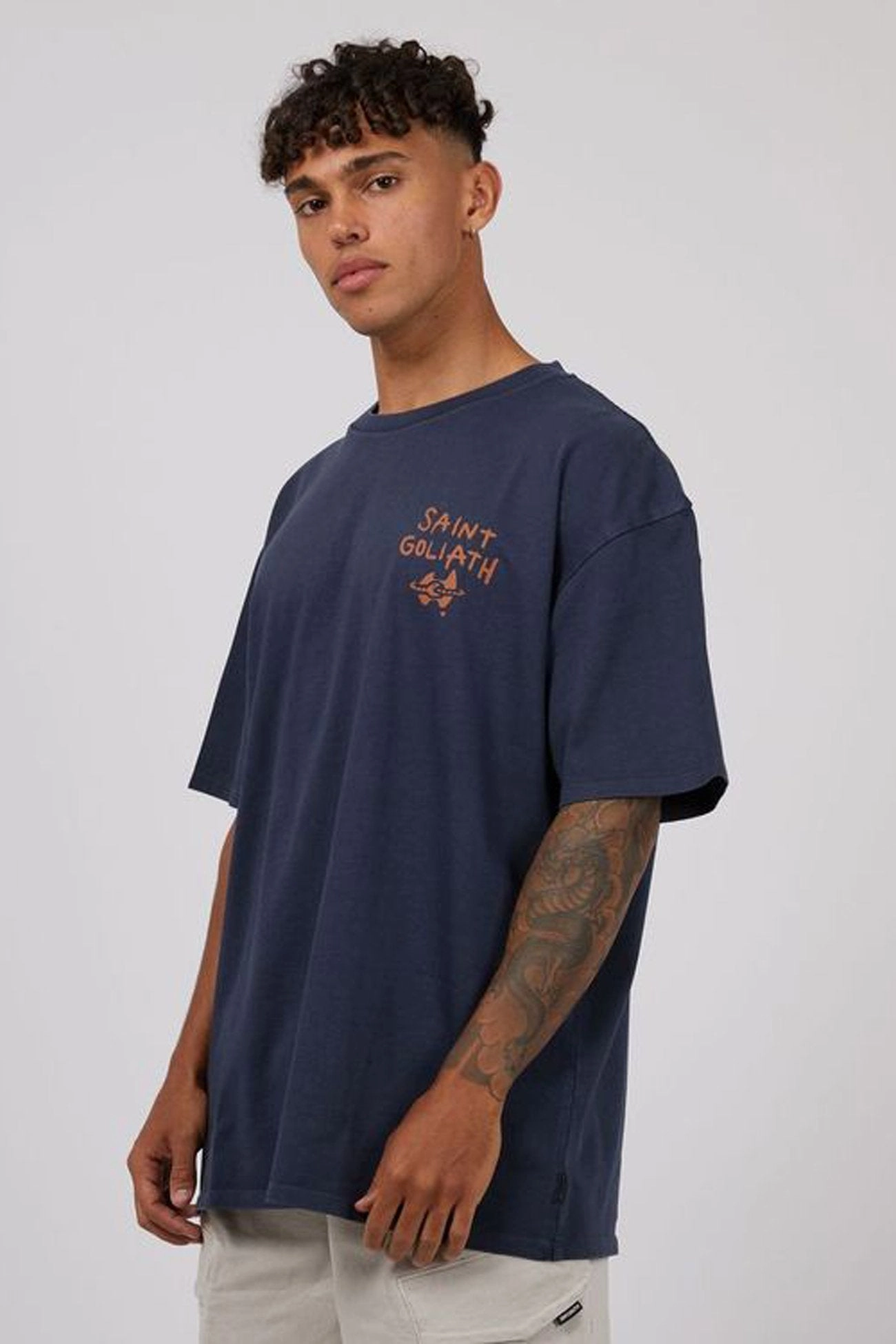 Deadly Tee Navy versace sale