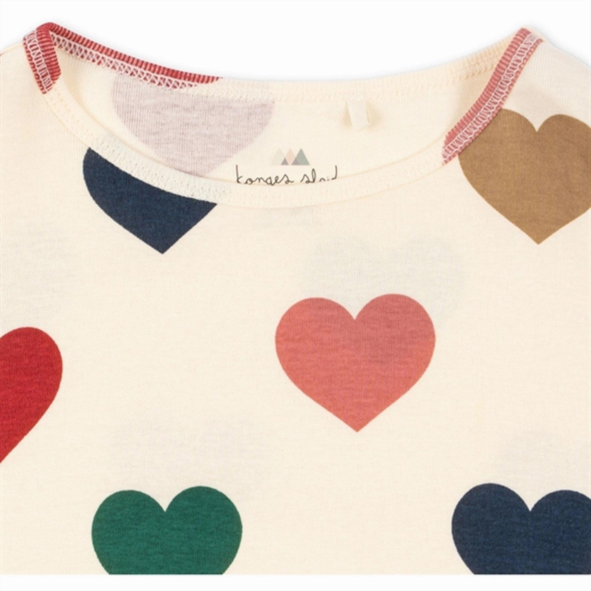 Denim Konges Sljd Bon Coeur Color Claic T-shirt