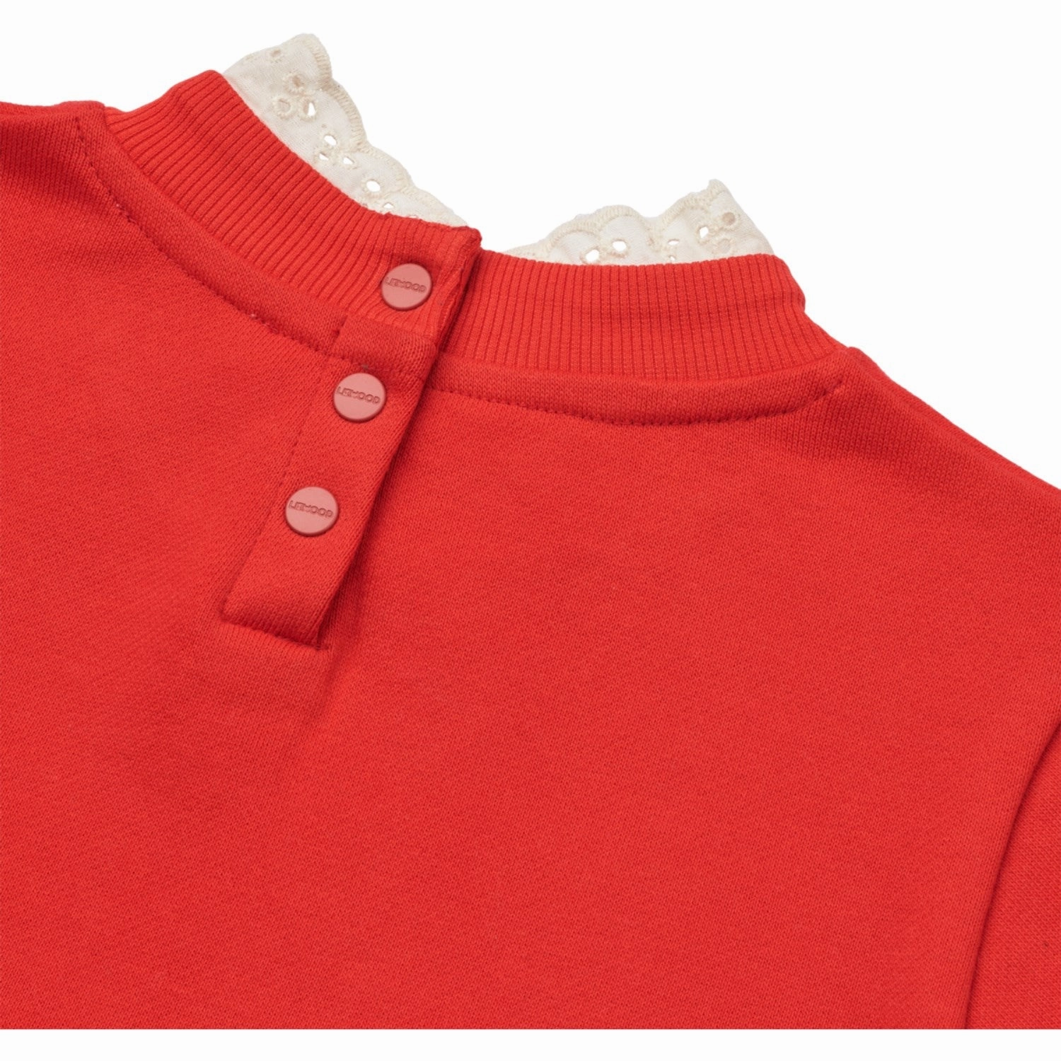 Denim LieWood Holiday Bow Dark Red / Apple Red Rakel Sweaters