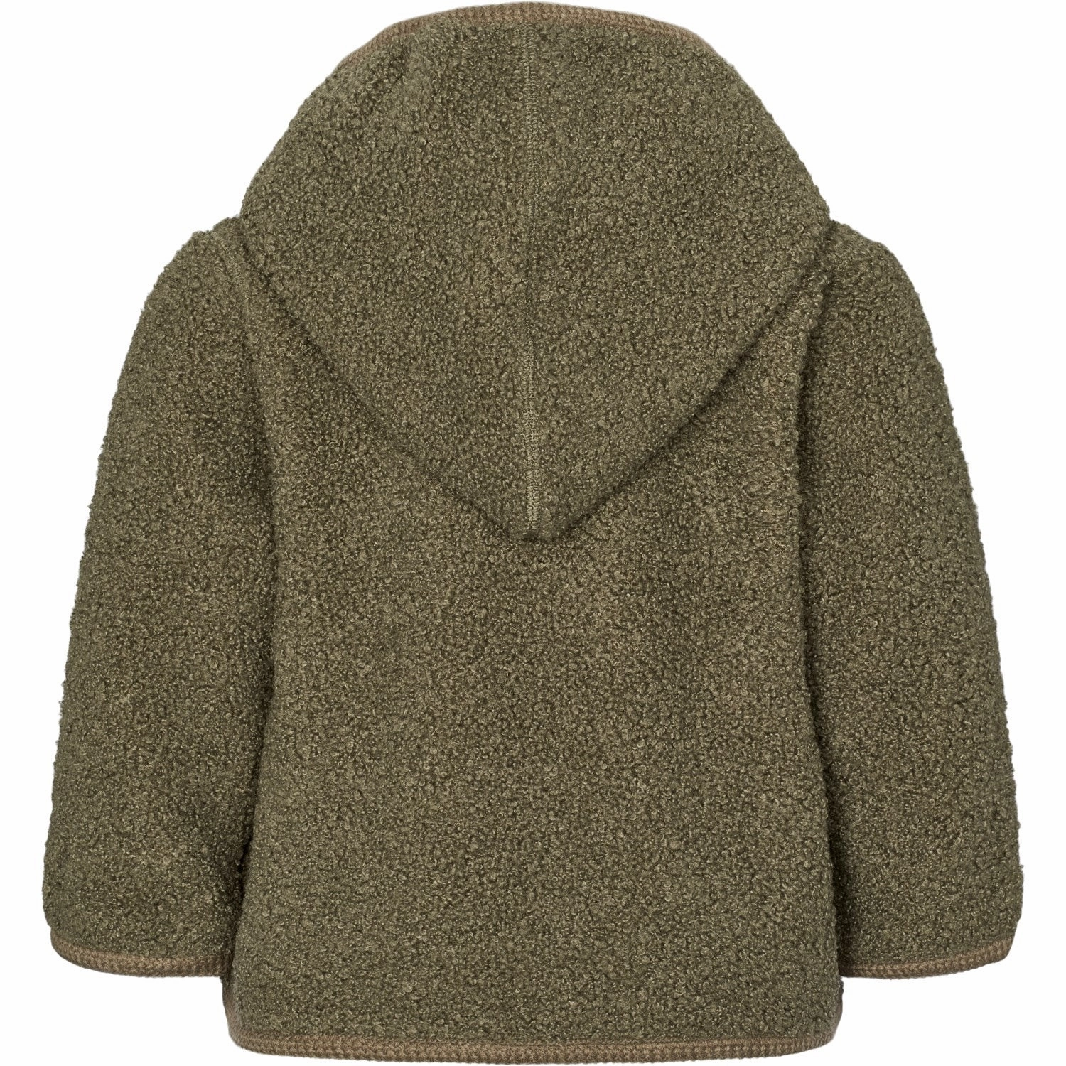 Denim MarMar Bonded Teddy Olive Leaf Jojo Fleece Jacket