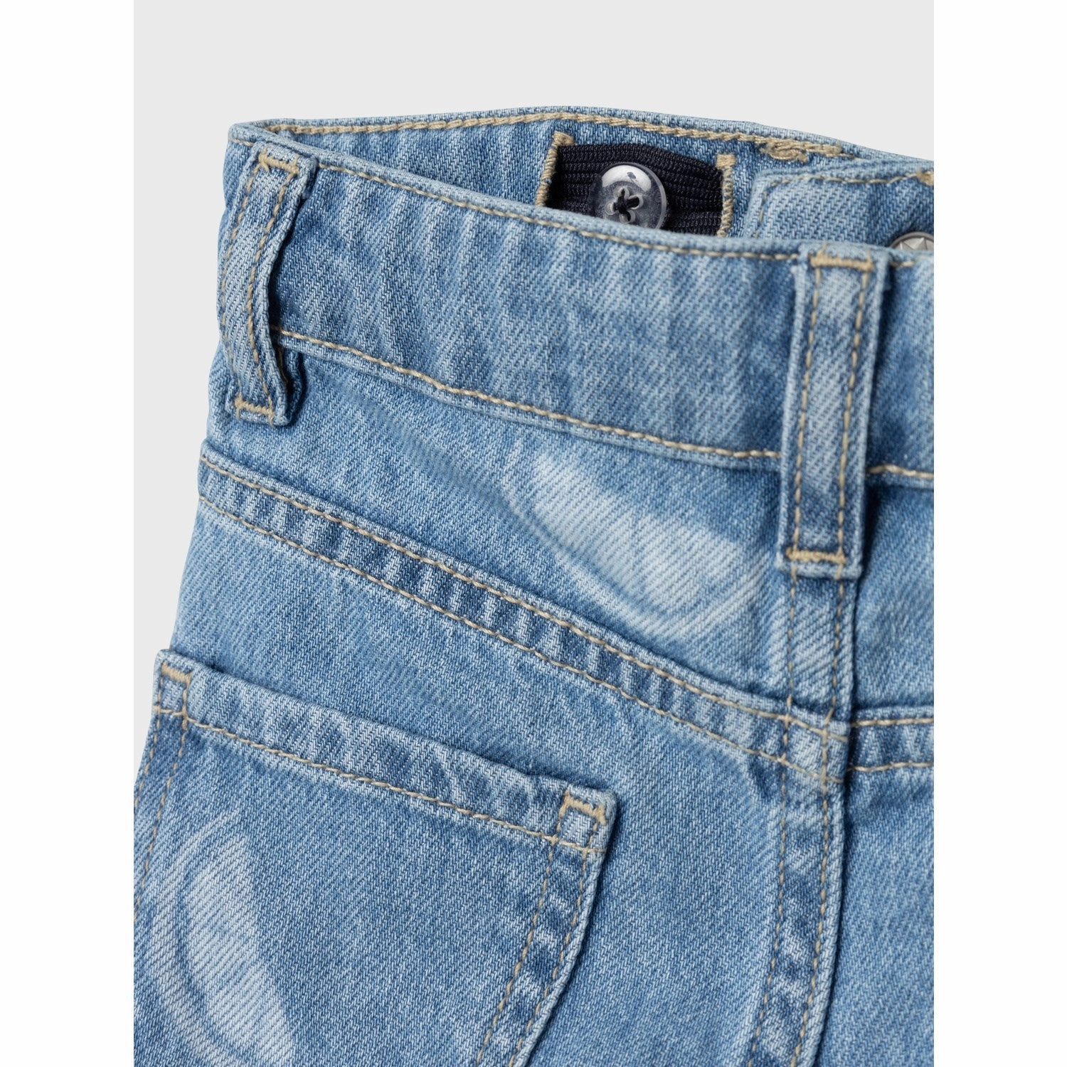 Denim Name It Denim Blue Citrus Rose Regular Denim Shorts