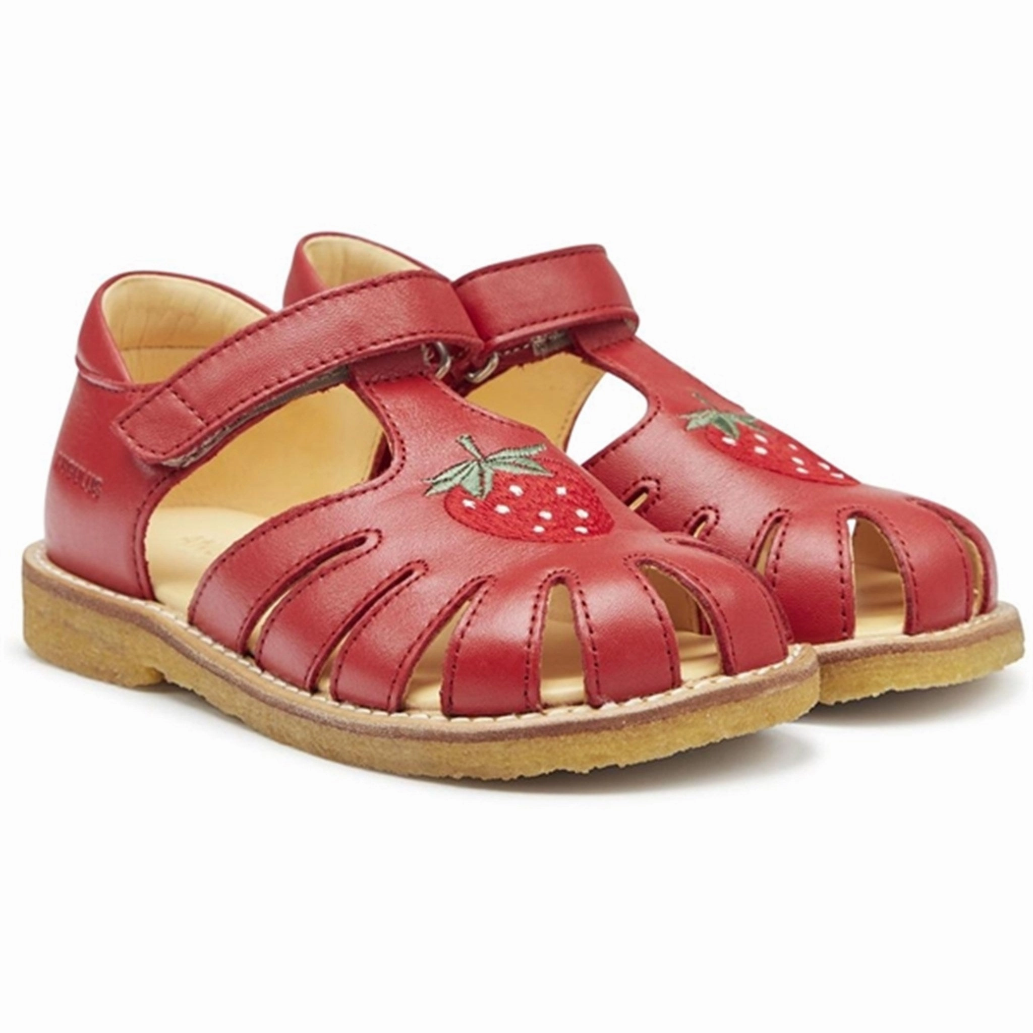 Derbies Angulus Sandals Red Safety shoes