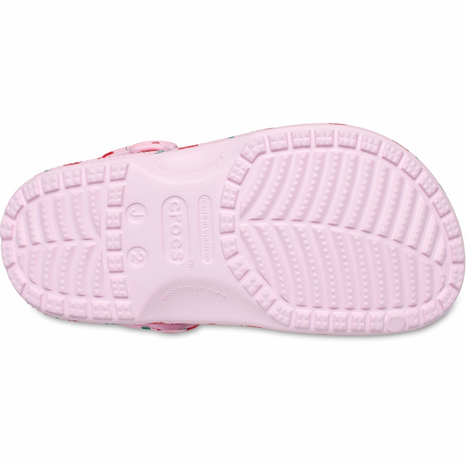 Derbies Crocs Pink Milk Classic Fresh Fruits Clog