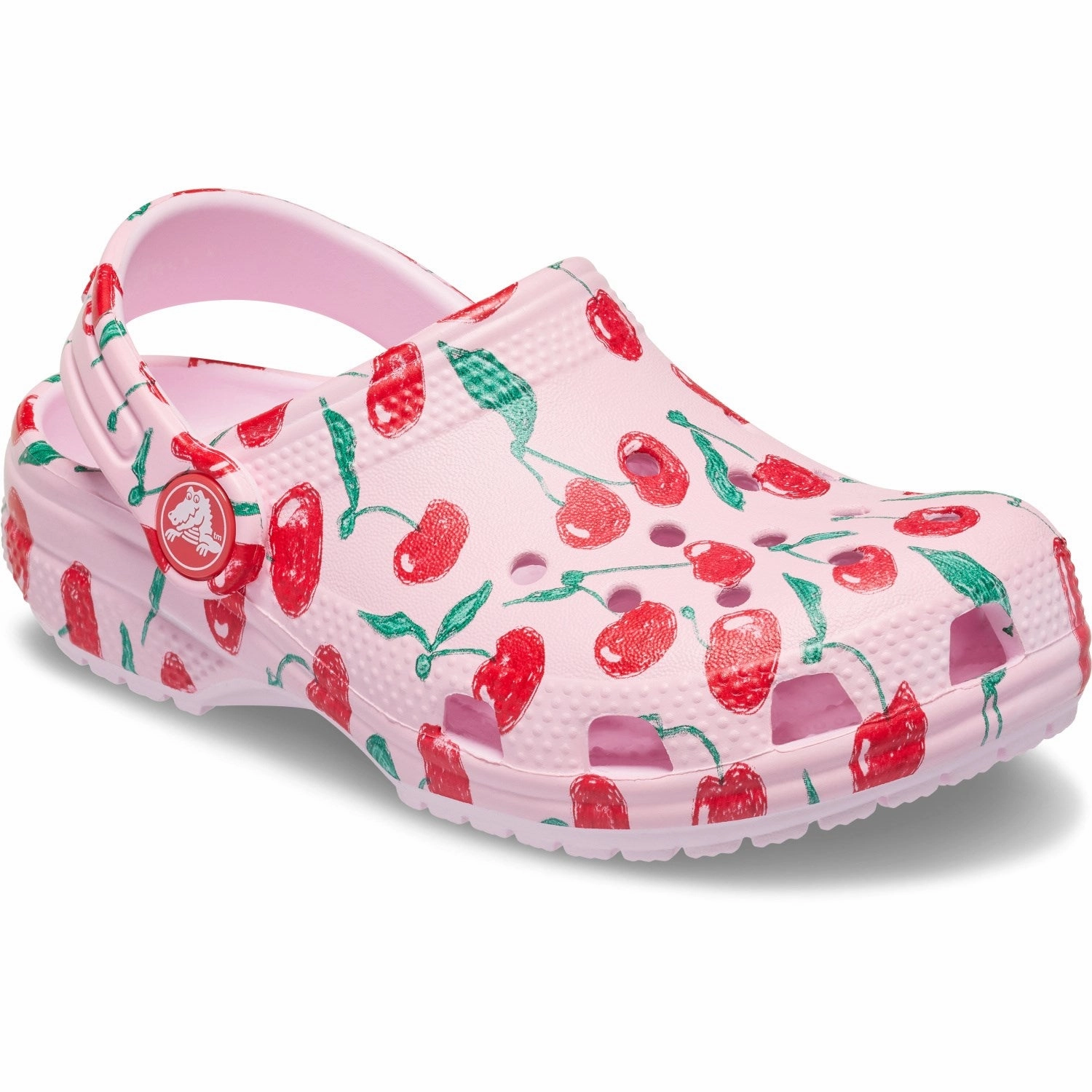 Derbies Crocs Pink Milk Classic Fresh Fruits Clog Loafers