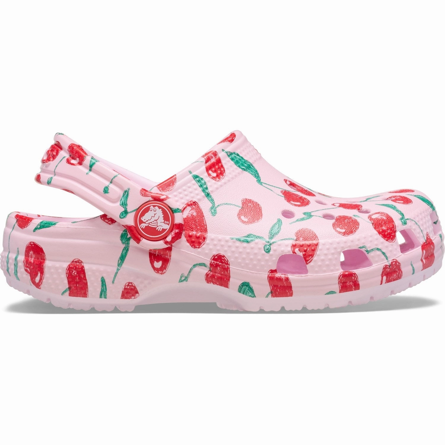 Derbies Crocs Pink Milk Classic Fresh Fruits Clog