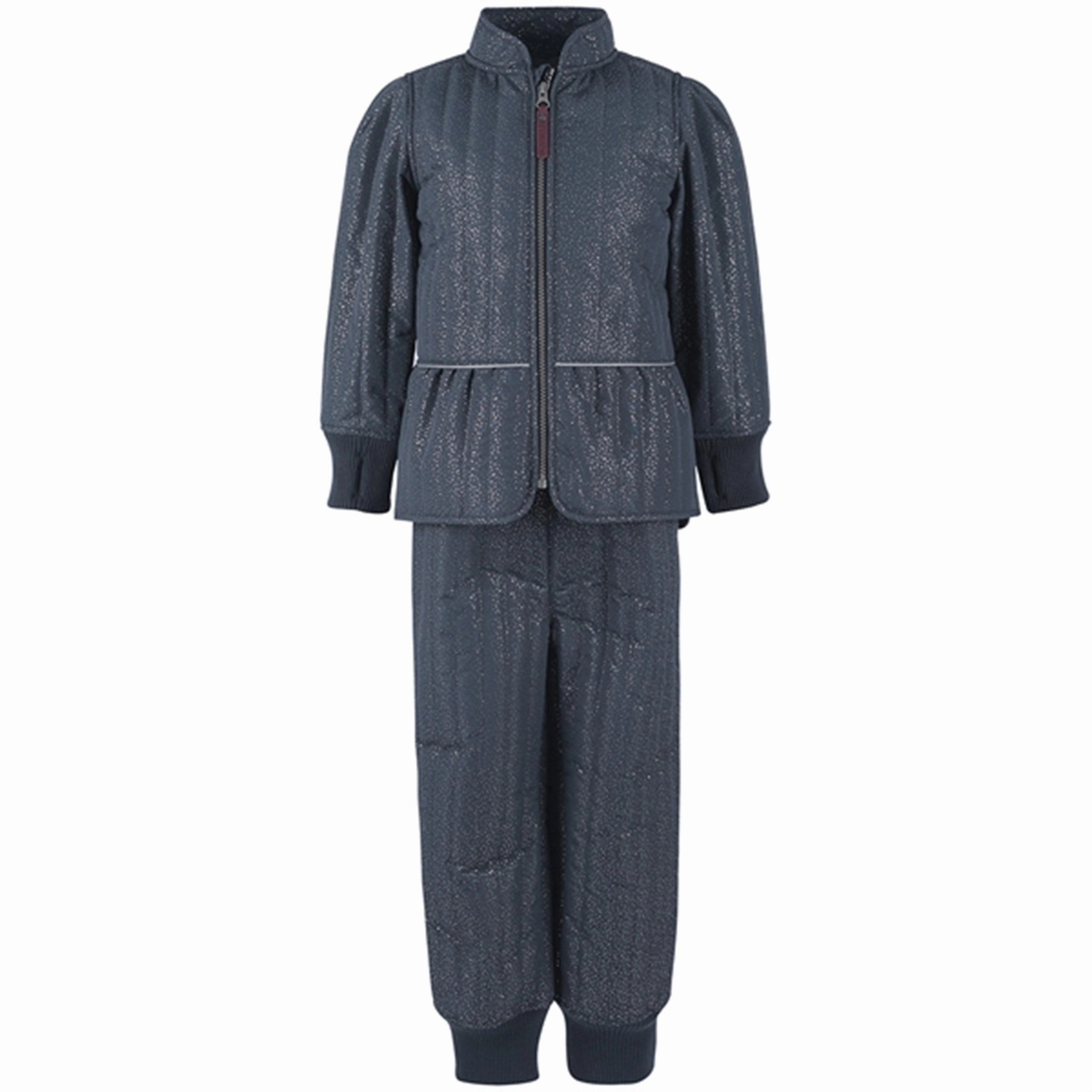 Futuristic En Fant Thermo Sett w. Gold Glitter Parisian Night Sumptuous